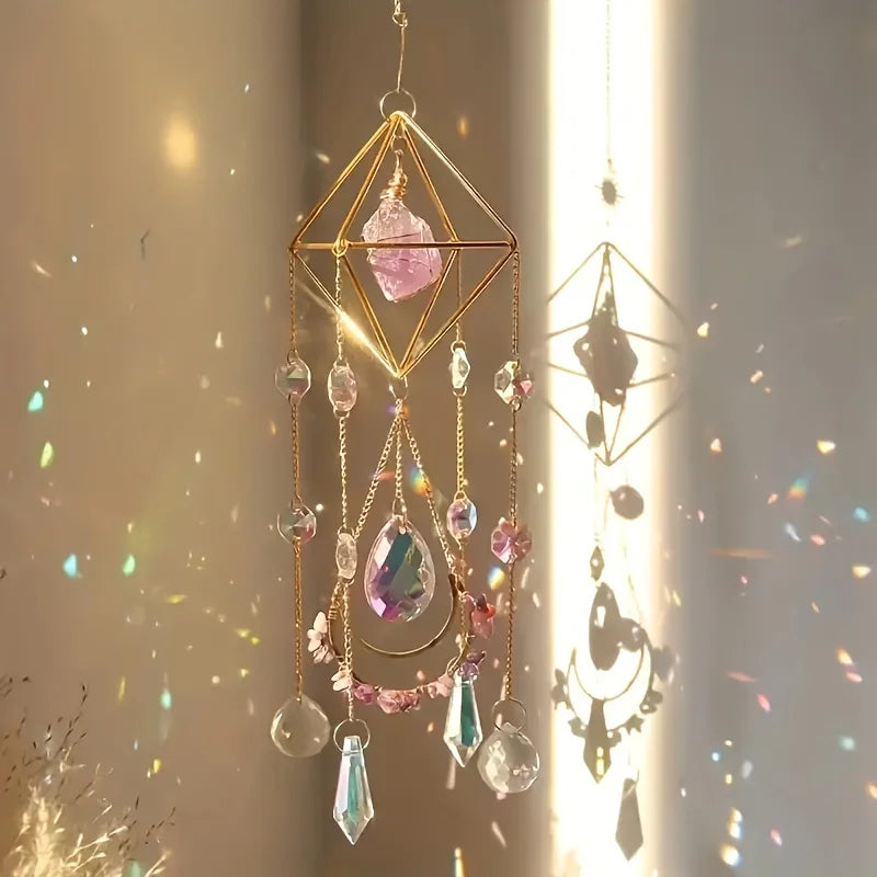 Amethyst Crystal Suncatcher