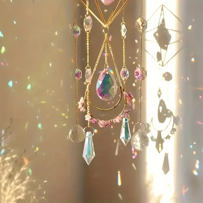 Amethyst Crystal Suncatcher